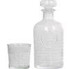 Set carafe et 6 verres à rhum Bormioli Rocco