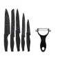 Set de 5 couteaux et 1 éplucheur