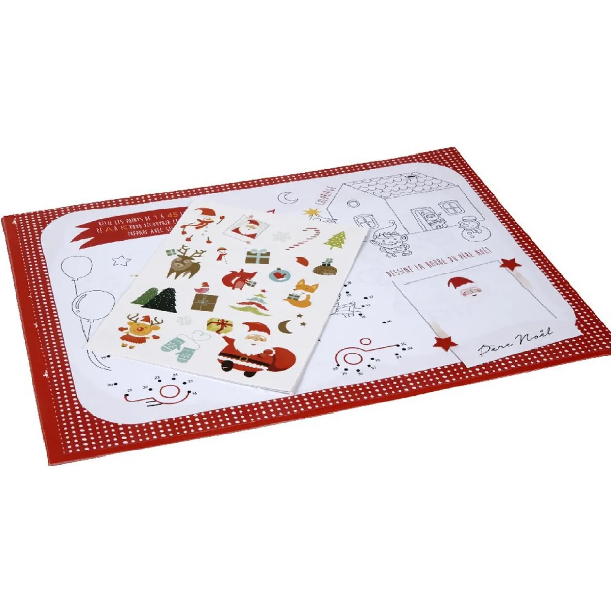 Set de table à colorier x10