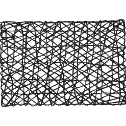 Set de table design filaire noir 45x30 cm