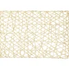 Set de table design filaire beige 45x30 cm