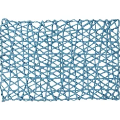 Set de table design filaire bleu 45x30 cm