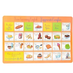 Set de table éducatif pour enfant