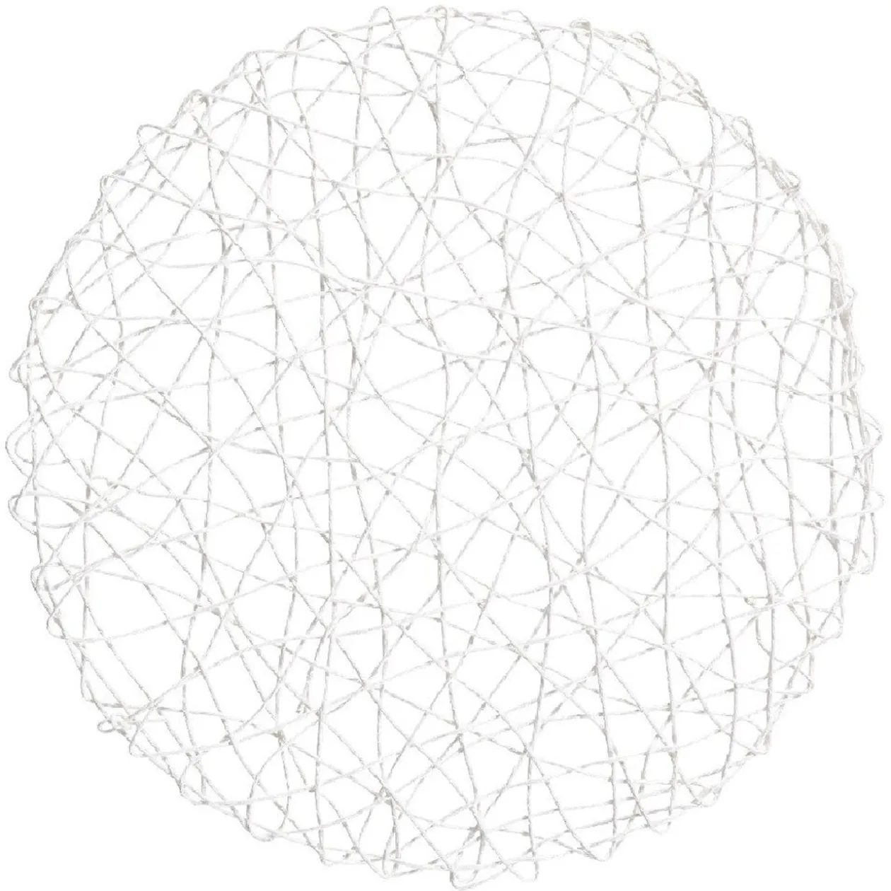 Set de table fil blanc