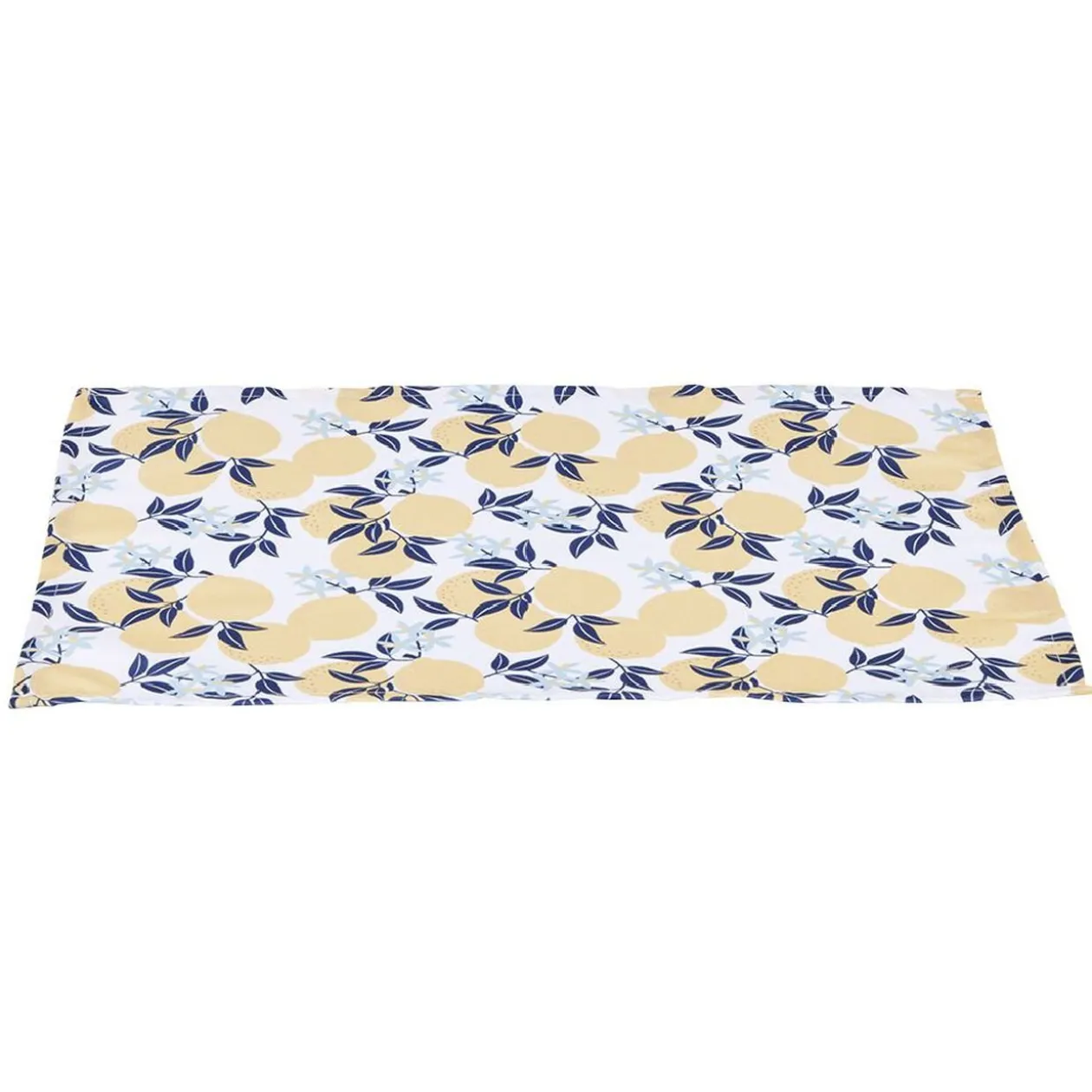 Set de table imprimé provençale citron et feuillage 30x45cm x2