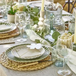 Set de table jacinthe d'eau tressée Ø35 cm