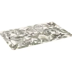 Set de table motif jungle blanc et vert 45x30 cm