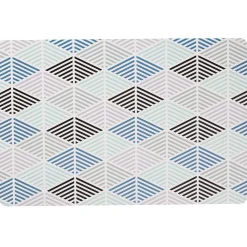 Set de table plastique imprimé arabesque 45x30 cm