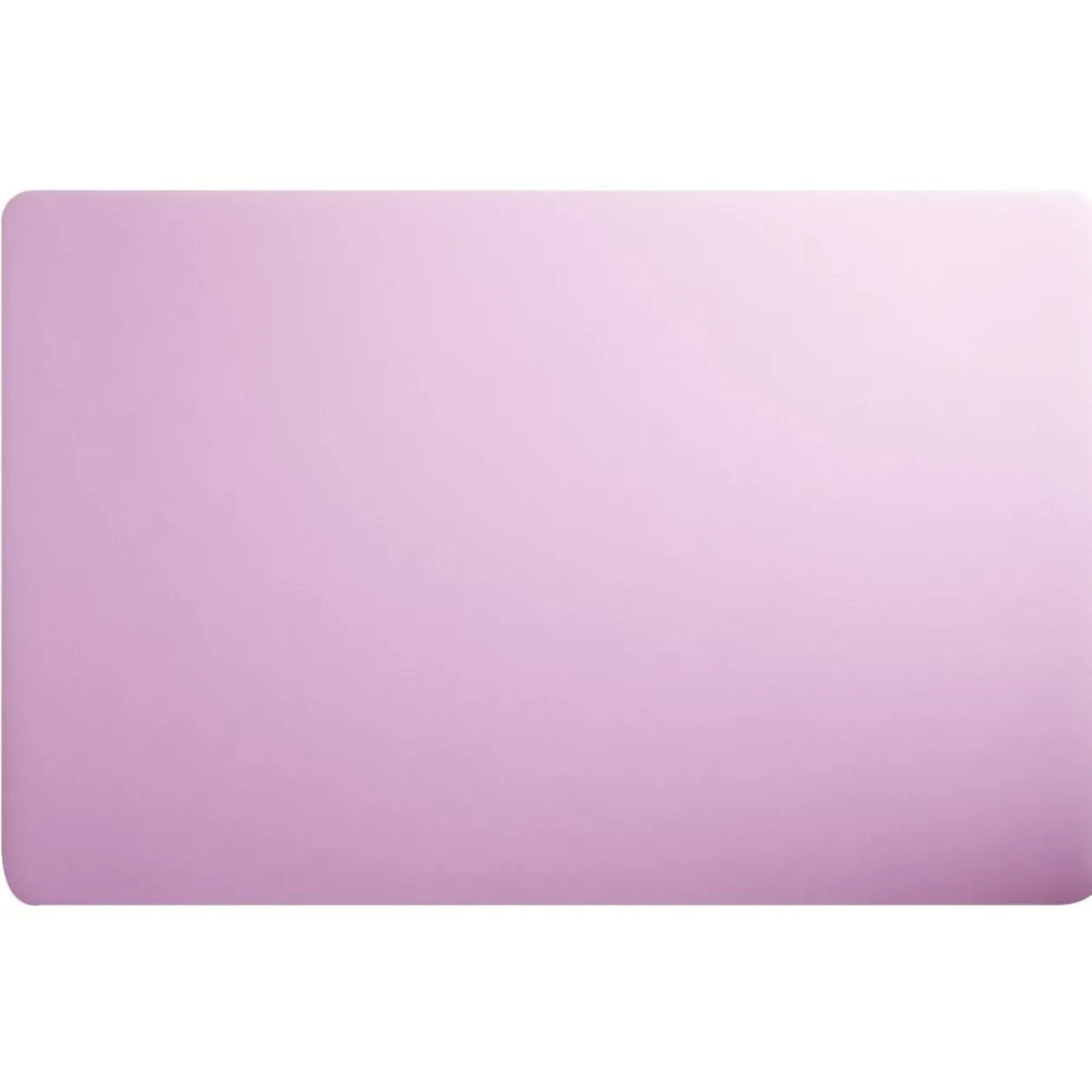 Set de table plastique rose uni 43,5x28,5cm