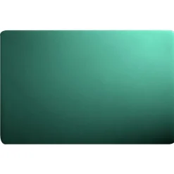 Set de table plastique vert foncé uni 43,5x28,5cm