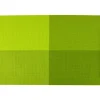Set de table rectangle vert