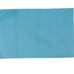 Set de table rectangulaire bleu