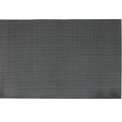 Set de table rectangulaire noir