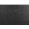Set de table rectangulaire souple noir