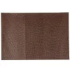 Set de table rectangulaire marron