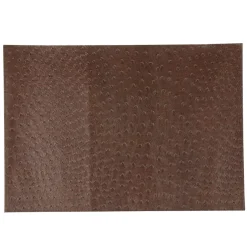 Set de table rectangulaire marron