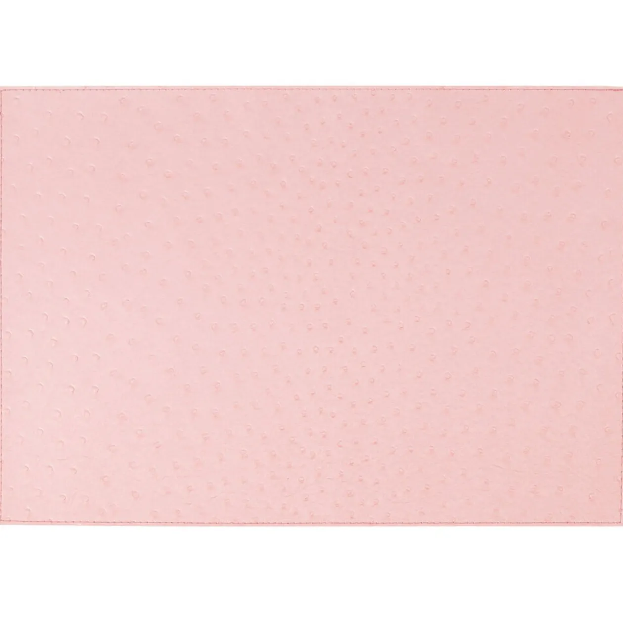 Set de table rectangulaire rose