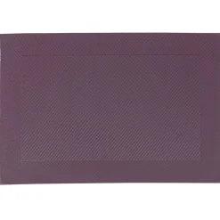 Set de table rectangulaire prune