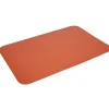 Set de table rectangulaire rouge