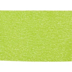 Set de table rectangulaire pvc effet spaghetti vert uni