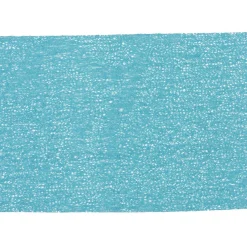 Set de table rectangulaire pvc effet spaghetti bleu uni