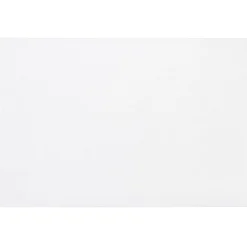 Set de table rectangulaire plastique effet tissu blanc