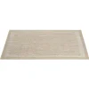 Set de table rectangulaire PVC 30x45cm effet tissé losange beige