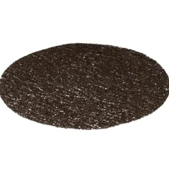 Set de table rond chocolat