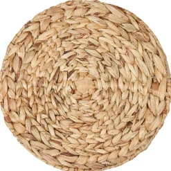 Set de table rond en rotin