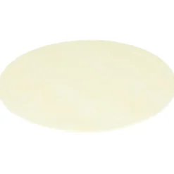 Set de table rond intissé ivoire x4