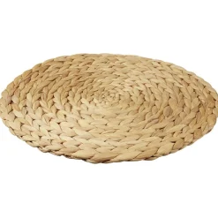 Set de table rond jacinthe couleur naturel