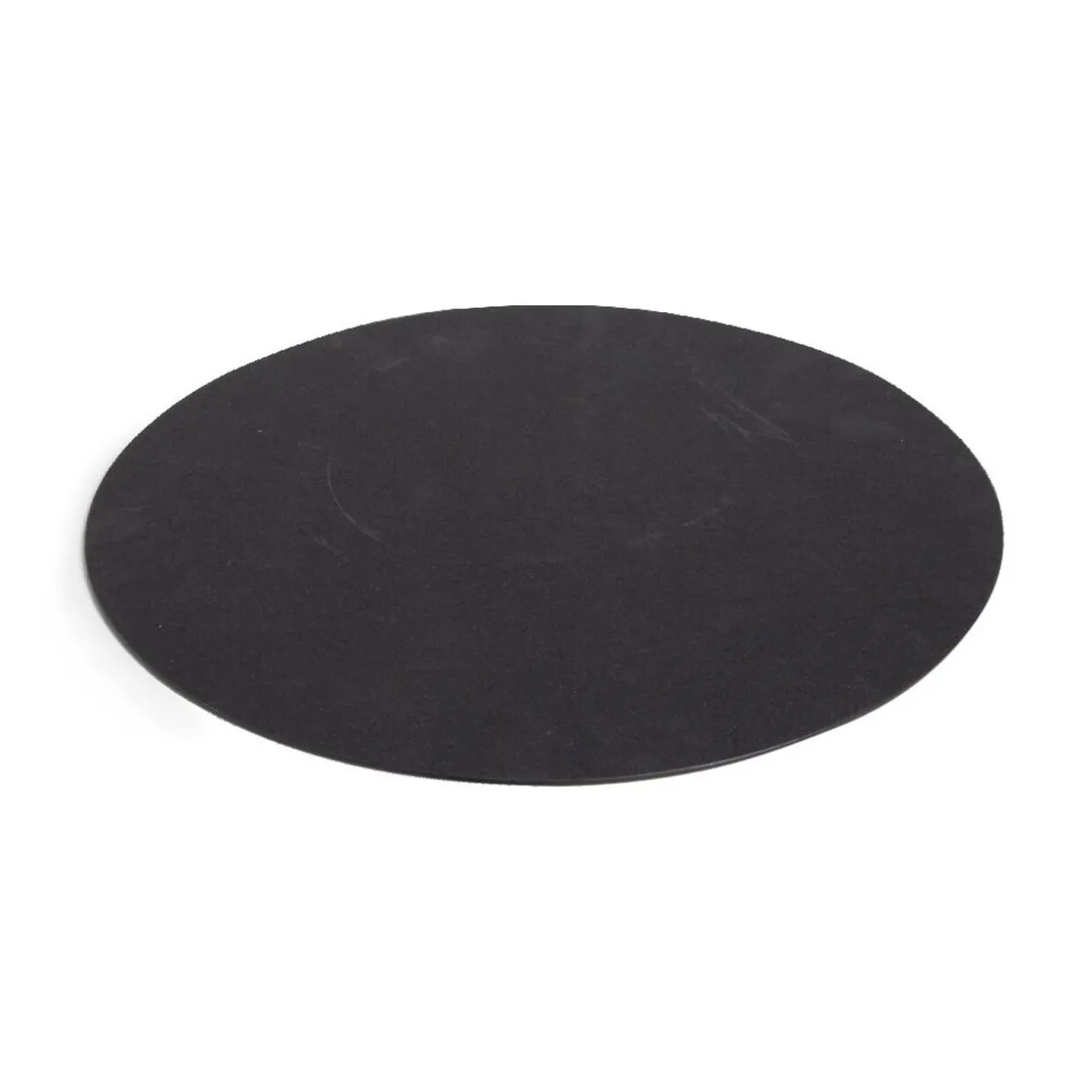 Set de table rond noir à paillettes Ø33cm