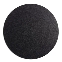 Set de table rond noir à paillettes Ø33cm