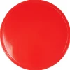 Set de table rond rouge