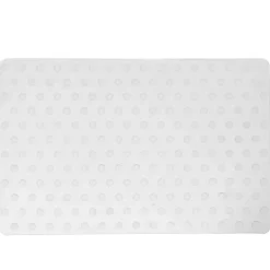 Set de table transparent à pois blancs