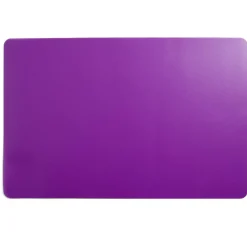 Set de table 43,5x28,5cm plastique transparent violet