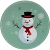 Sous assiette à motif bonhomme de neige Ø33 cm