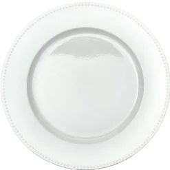 Sous assiette blanche