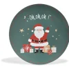 Sous assiette décoration motif Père Noël