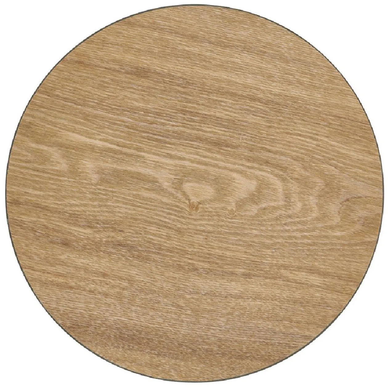 Sous assiette effet bois