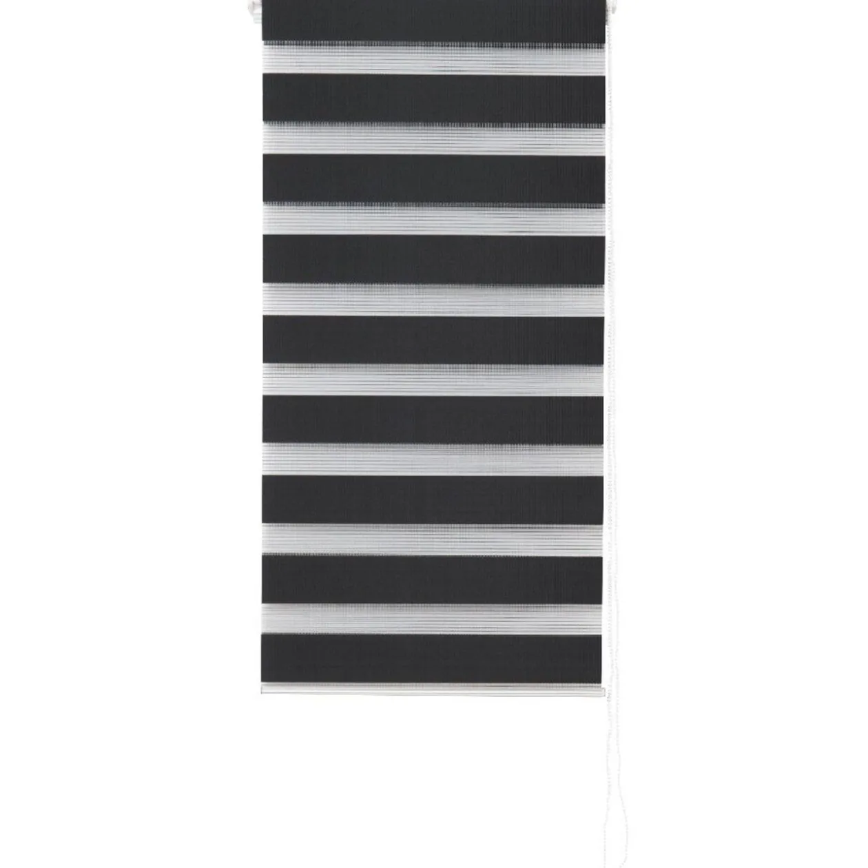 Store enrouleur jour nuit noir