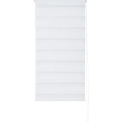 Store enrouleur jour nuit blanc