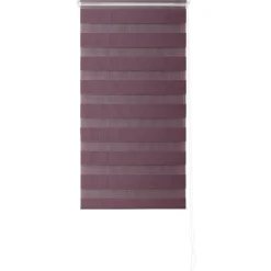 Store enrouleur jour nuit violet