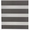 Store enrouleur jour/nuit gris anthracite 60x185cm