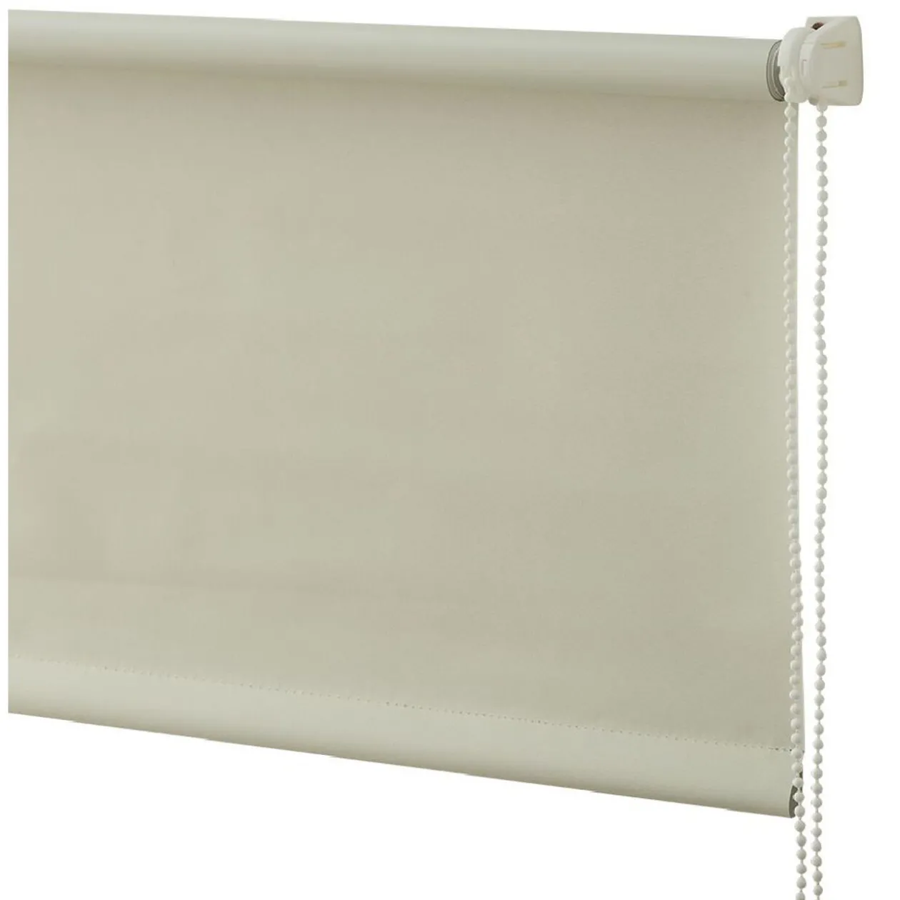 Store enrouleur occultant effet lin 45x185cm