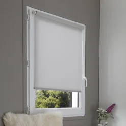 Store enrouleur Tamisant uni Lin à visser ou clipser 90x185 cm