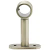 Support extensible métal gris pour tringle à rideau Ø2xL7/11cm