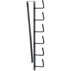 Support multifonctions métal noir