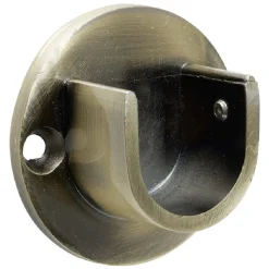 Support tringle à rideau doré Ø20mm x2