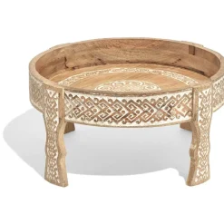 Table basse Anissa effet blanchi